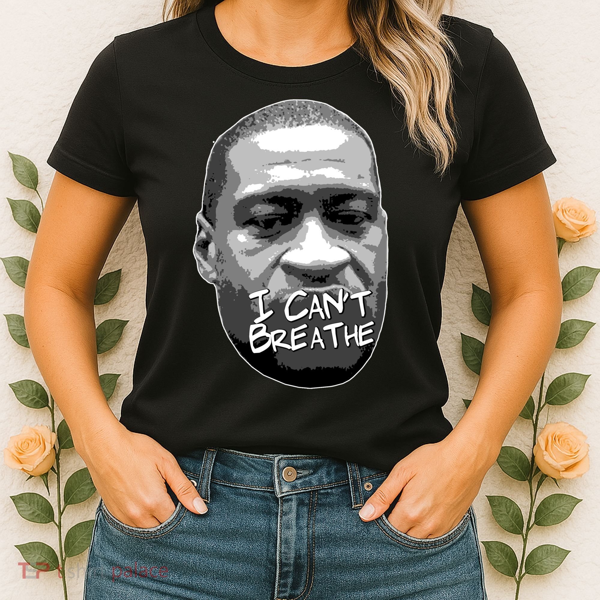 I Can't Breathe George Floyd BLM Women's T-Shirt