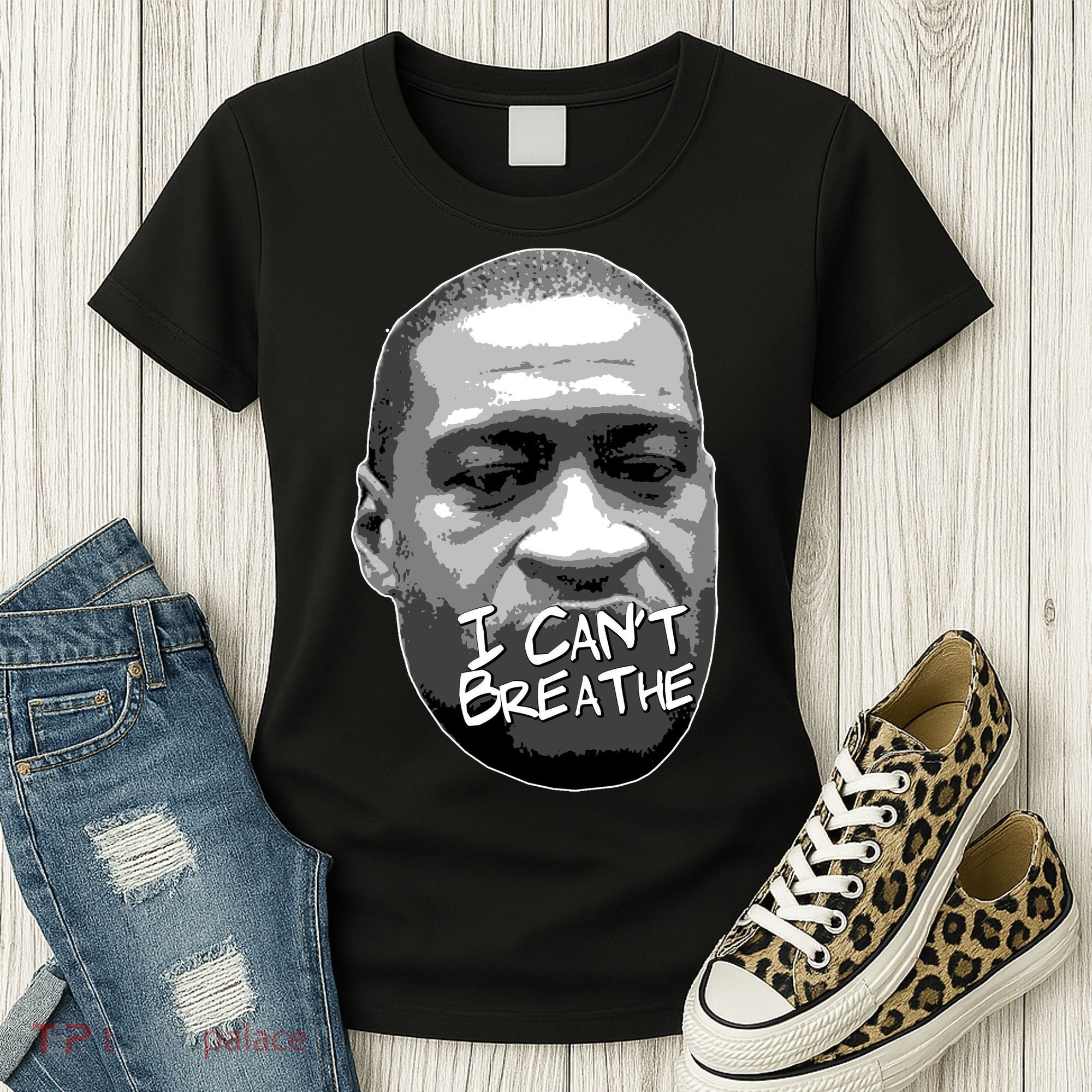 I Can't Breathe George Floyd BLM Women's T-Shirt