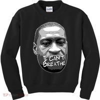 I Can't Breathe George Floyd BLM Kids Sweatshirt thumb 0