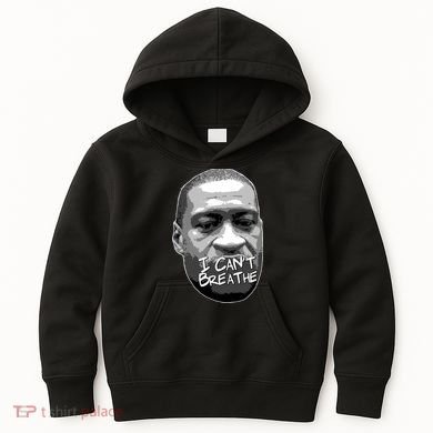 I Can't Breathe George Floyd BLM Kids Hoodie
