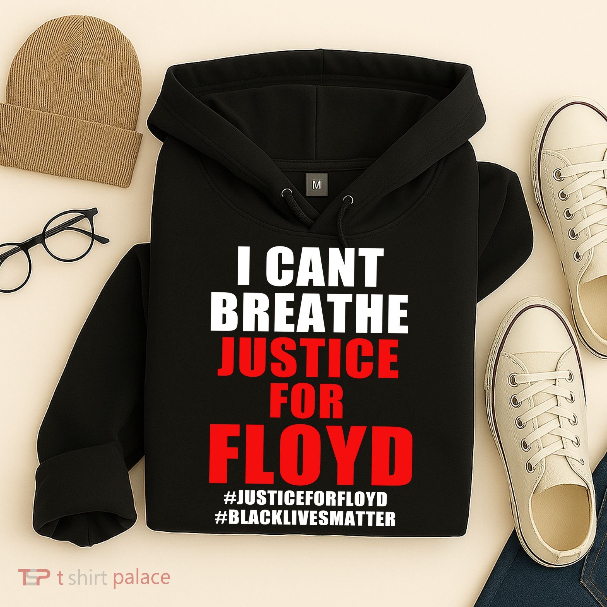 I Can't Breathe Justice For Floyd Hoodie