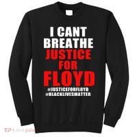 I Can't Breathe Justice For Floyd Sweatshirt thumb 0