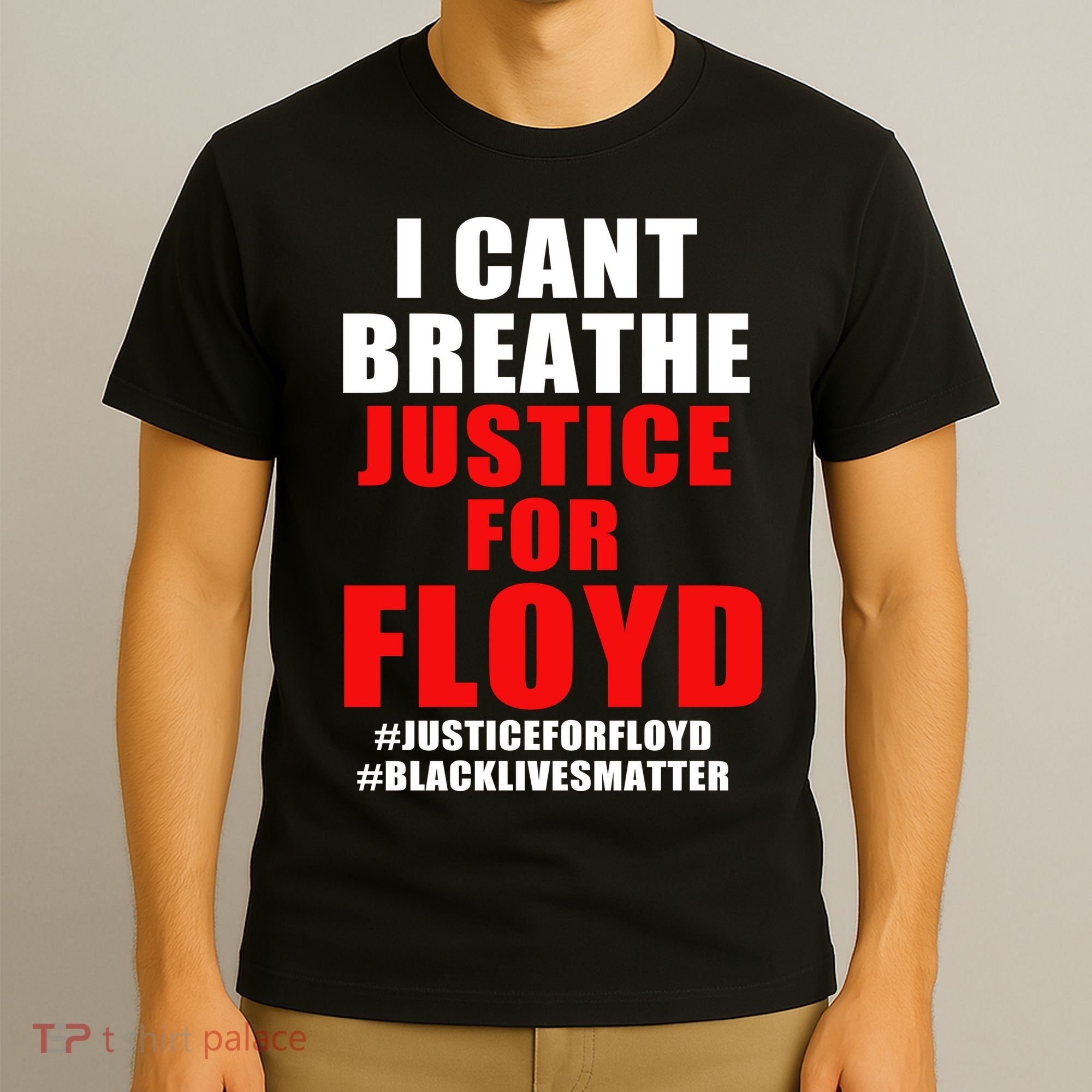 I Can't Breathe Justice For Floyd T-Shirt