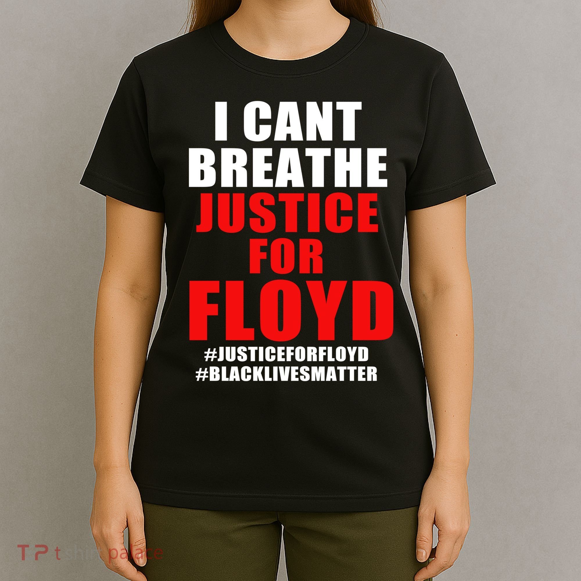 I Can't Breathe Justice For Floyd T-Shirt