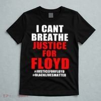 I Can't Breathe Justice For Floyd T-Shirt thumb 5