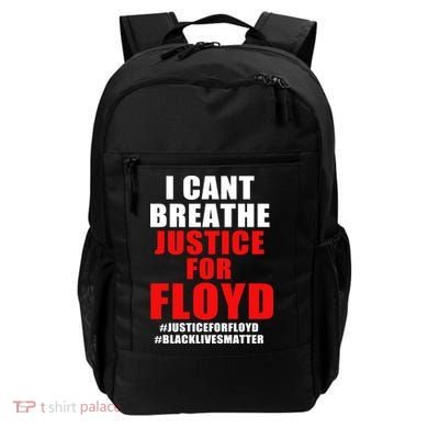 I Can't Breathe Justice For Floyd Backpack