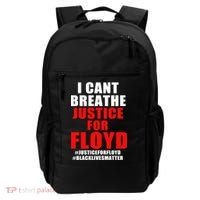 I Can't Breathe Justice For Floyd Backpack thumb 0