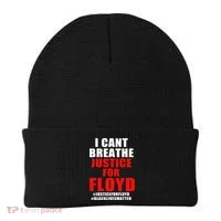 I Can't Breathe Justice For Floyd Beanie thumb 0