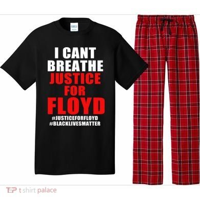 I Can't Breathe Justice For Floyd Pajama Set