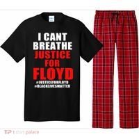 I Can't Breathe Justice For Floyd Pajama Set thumb 0