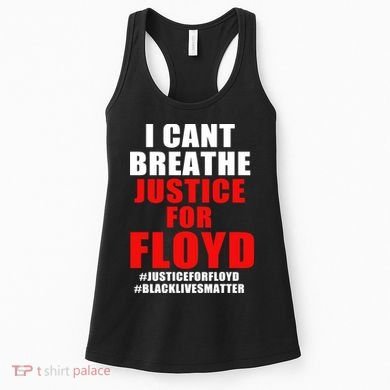 I Can't Breathe Justice For Floyd Women's Tank Top