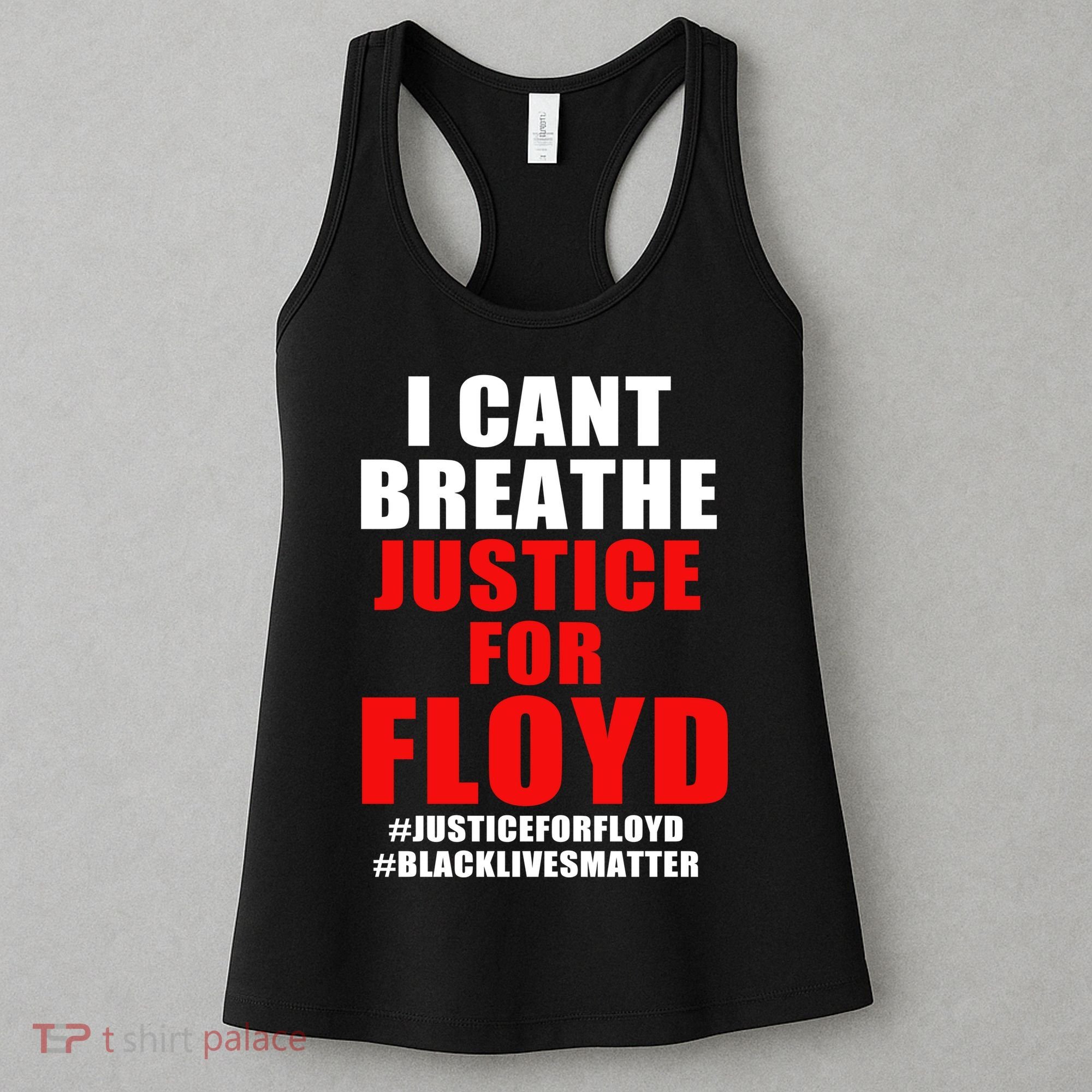 I Can't Breathe Justice For Floyd Women's Tank Top