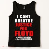 I Can't Breathe Justice For Floyd Tank Top thumb 2