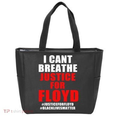 I Can't Breathe Justice For Floyd Tote Bag