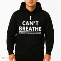I Can't Breathe Justice For George Floyd Support BLM Hoodie thumb 2
