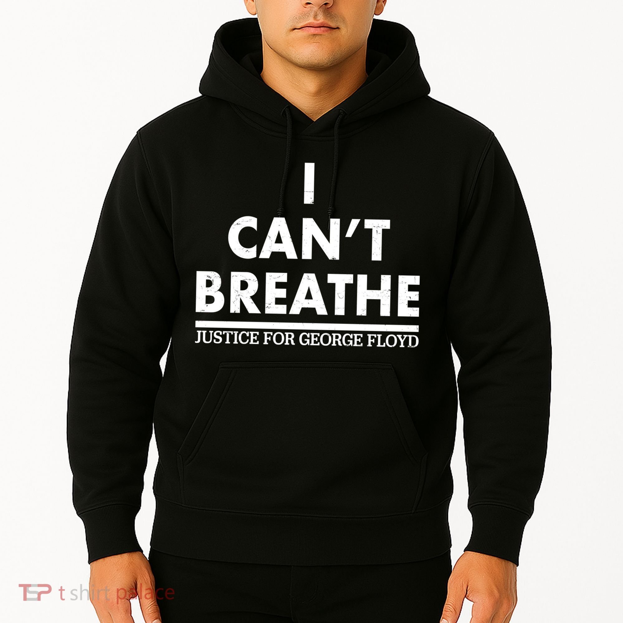 I Can't Breathe Justice For George Floyd Support BLM Hoodie