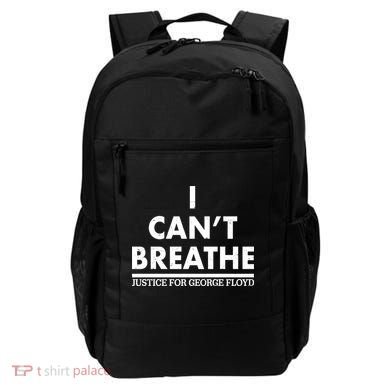I Can't Breathe Justice For George Floyd Support BLM Backpack