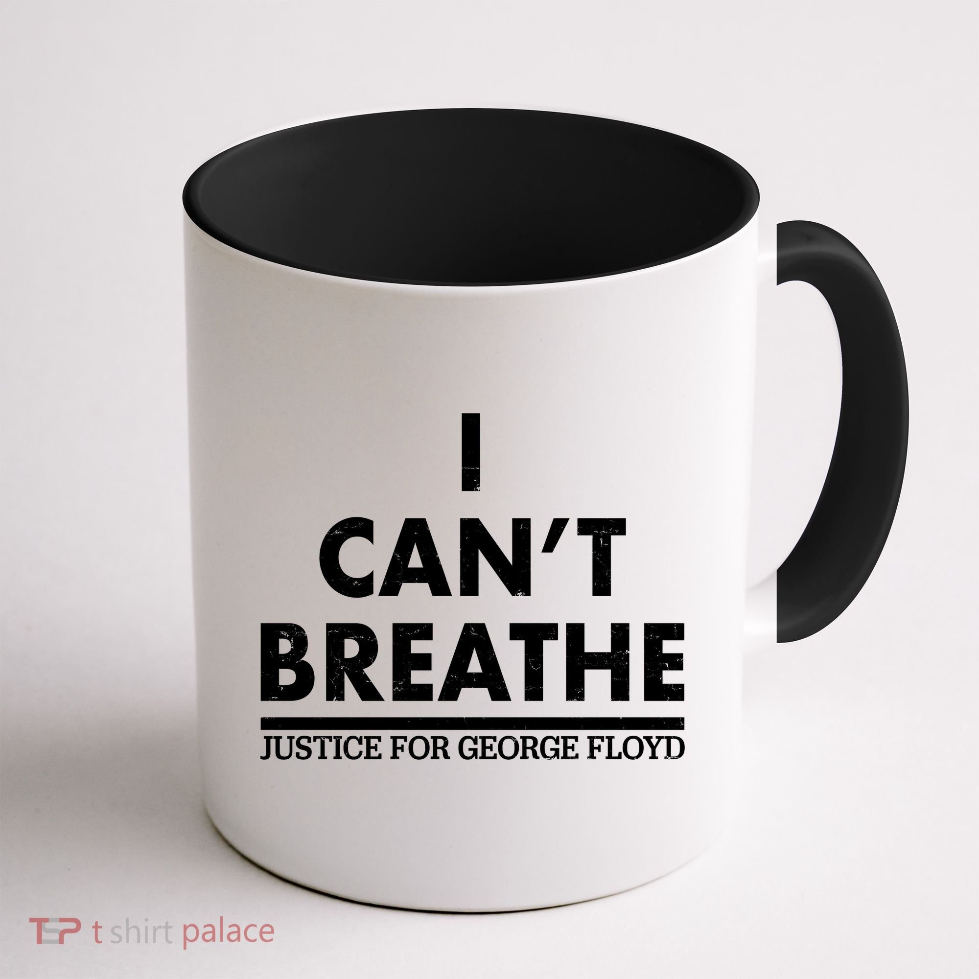 I Can't Breathe Justice For George Floyd Support BLM Coffee Mug