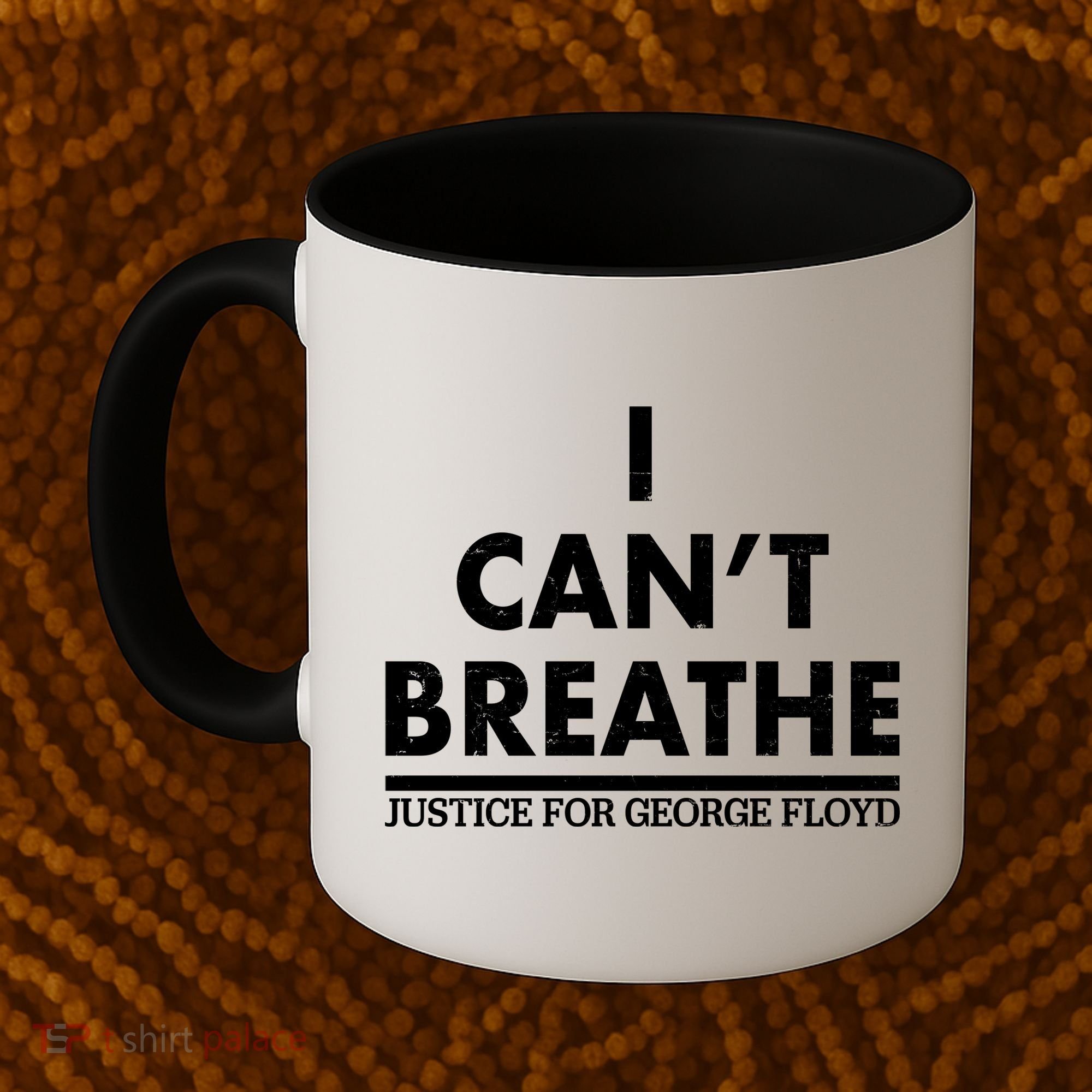 I Can't Breathe Justice For George Floyd Support BLM Coffee Mug