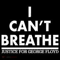 I Can't Breathe Justice For George Floyd Support BLM Mousepad thumb 1
