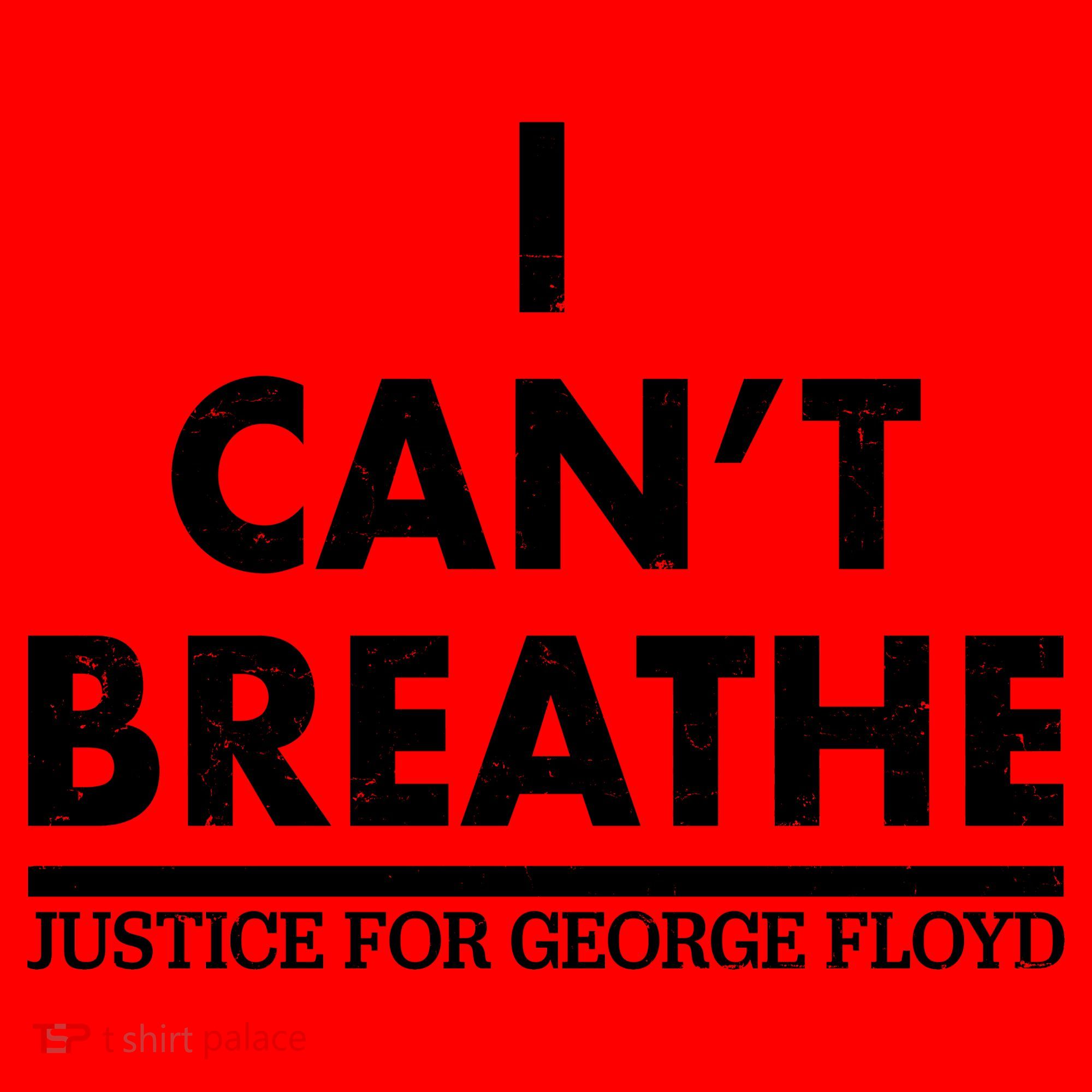 I Can't Breathe Justice For George Floyd Support BLM Santa Hat