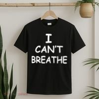 I Can't Breathe Protest Black Lives Matter Message T-Shirt thumb 2