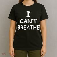 I Can't Breathe Protest Black Lives Matter Message T-Shirt thumb 4