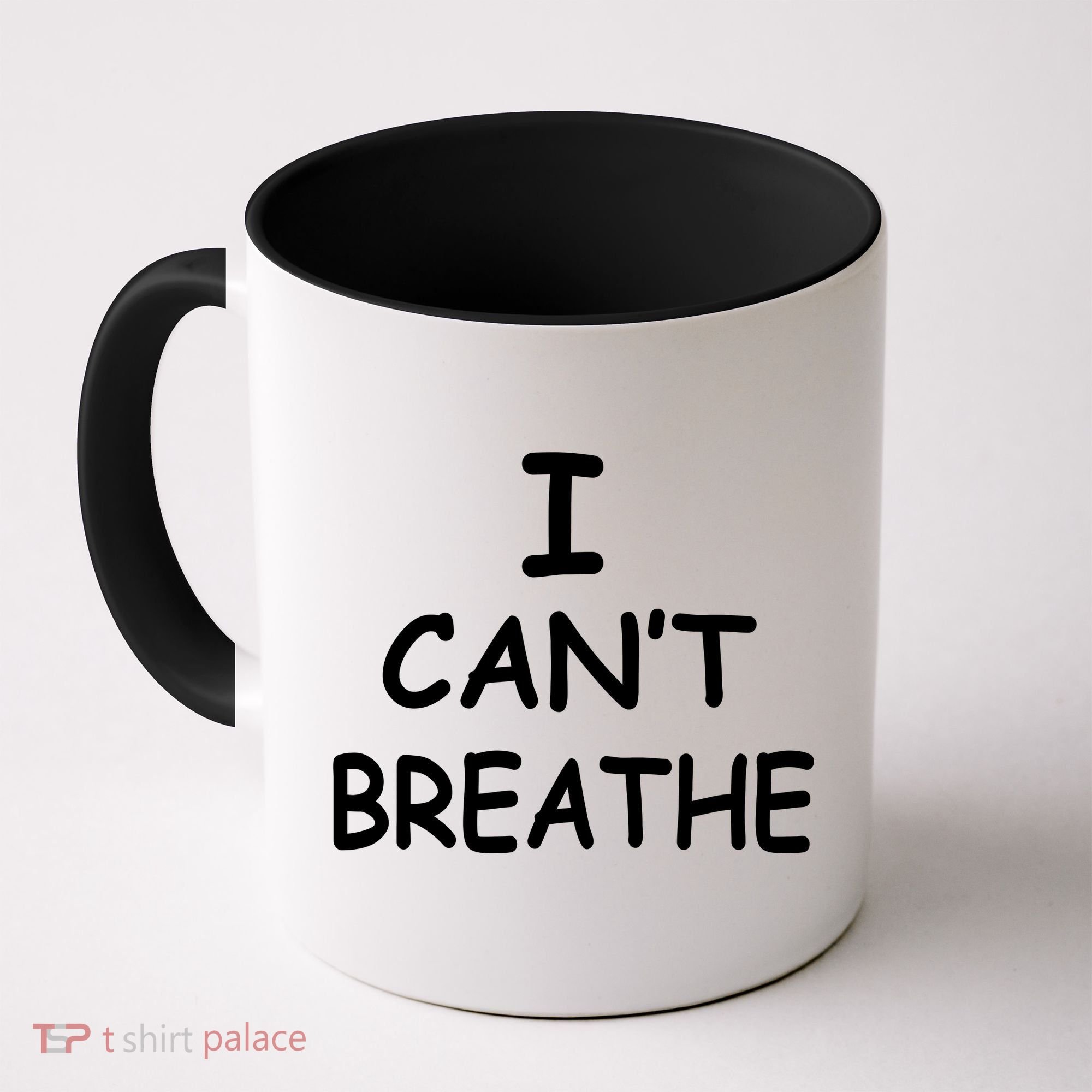 I Can't Breathe Protest Black Lives Matter Message Coffee Mug