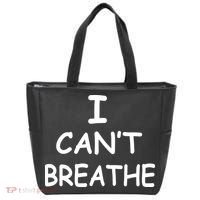 I Can't Breathe Protest Black Lives Matter Message Tote Bag thumb 0