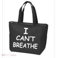I Can't Breathe Protest Black Lives Matter Message Tote Bag thumb 3