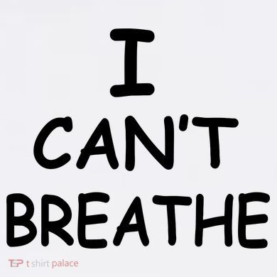 I Can't Breathe Protest Black Lives Matter Message Comfort Colors Garment-Dyed Hooded Sweatshirt
