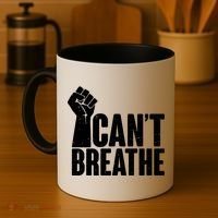 I Can't Breathe Protest Fist George Floyd Coffee Mug thumb 4