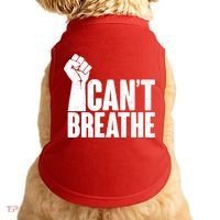I Can't Breathe Protest Fist George Floyd Doggie Tank thumb 0