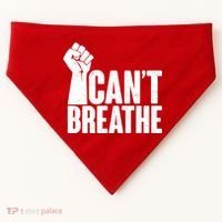 I Can't Breathe Protest Fist George Floyd USA-Made Doggie Bandana thumb 0