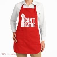 I Can't Breathe Protest Fist George Floyd Apron thumb 2