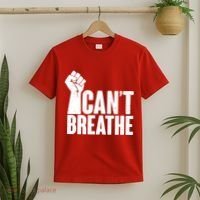 I Can't Breathe Protest Fist George Floyd T-Shirt thumb 2