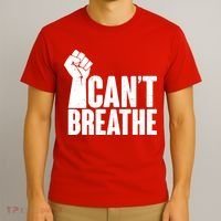 I Can't Breathe Protest Fist George Floyd T-Shirt thumb 3