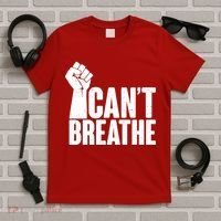 I Can't Breathe Protest Fist George Floyd T-Shirt thumb 5