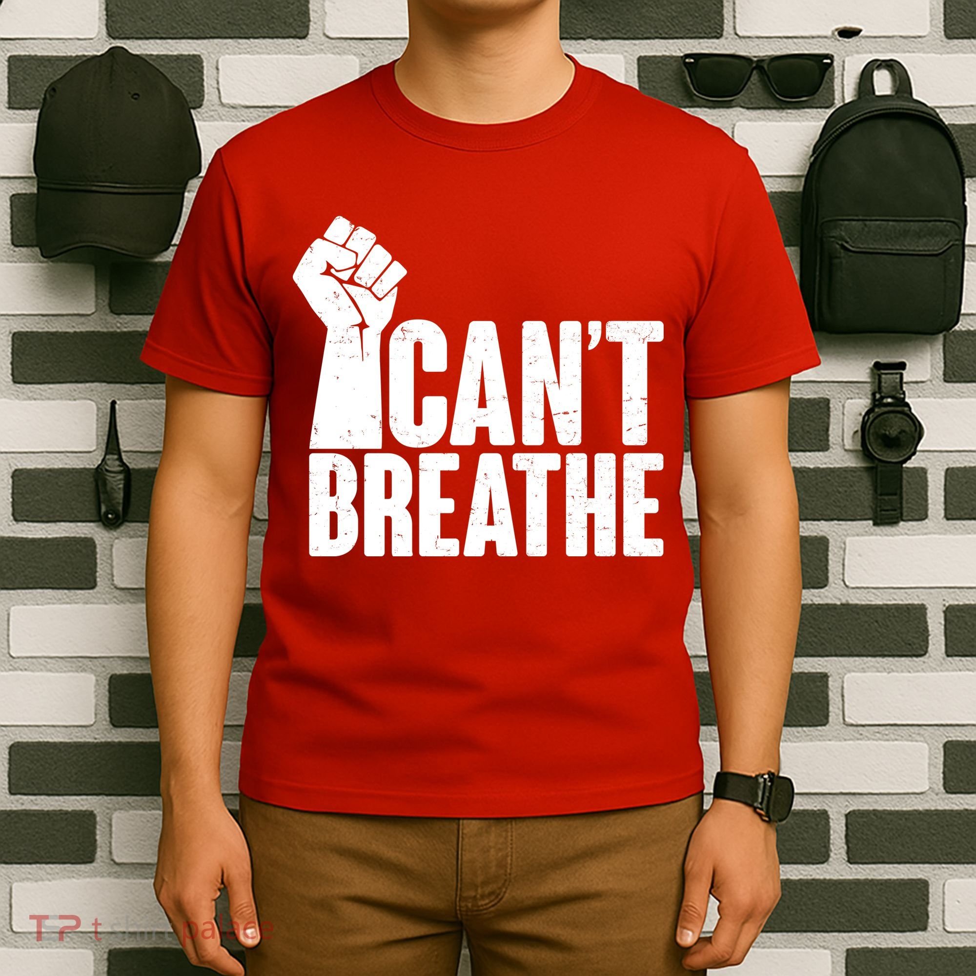 I Can't Breathe Protest Fist George Floyd T-Shirt