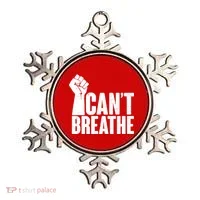 I Can't Breathe Protest Fist George Floyd Ornament thumb 0