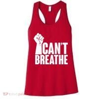 I Can't Breathe Protest Fist George Floyd Women's Tank Top thumb 0