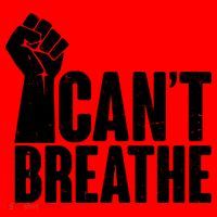 I Can't Breathe Protest Fist George Floyd Santa Hat thumb 1