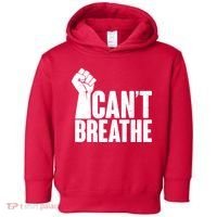 I Can't Breathe Protest Fist George Floyd Toddler Hoodie thumb 0