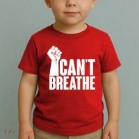 I Can't Breathe Protest Fist George Floyd Toddler T-Shirt thumb 2