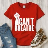 I Can't Breathe Protest Fist George Floyd Women's T-Shirt thumb 3