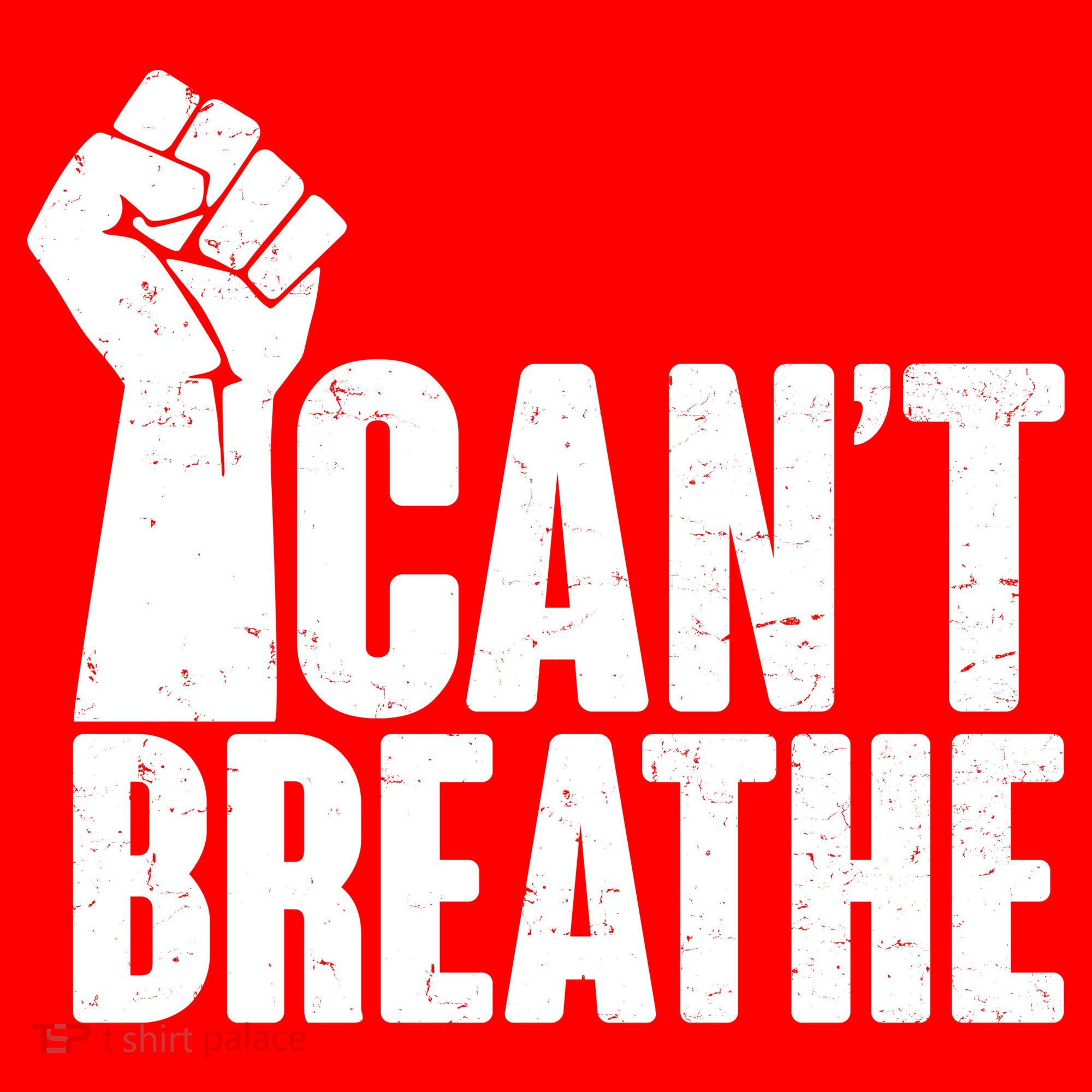 I Can't Breathe Protest Fist George Floyd Women's T-Shirt