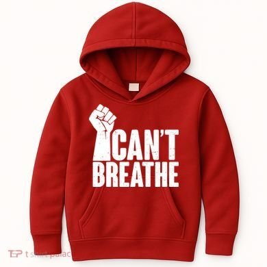 I Can't Breathe Protest Fist George Floyd Kids Hoodie