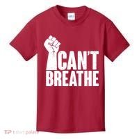 I Can't Breathe Protest Fist George Floyd Kids T-Shirt thumb 0