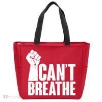 I Can't Breathe Protest Fist George Floyd Tote Bag thumb 0