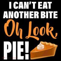 I Can't Eat Another Bite Oh Look PIE! Coaster thumb 2